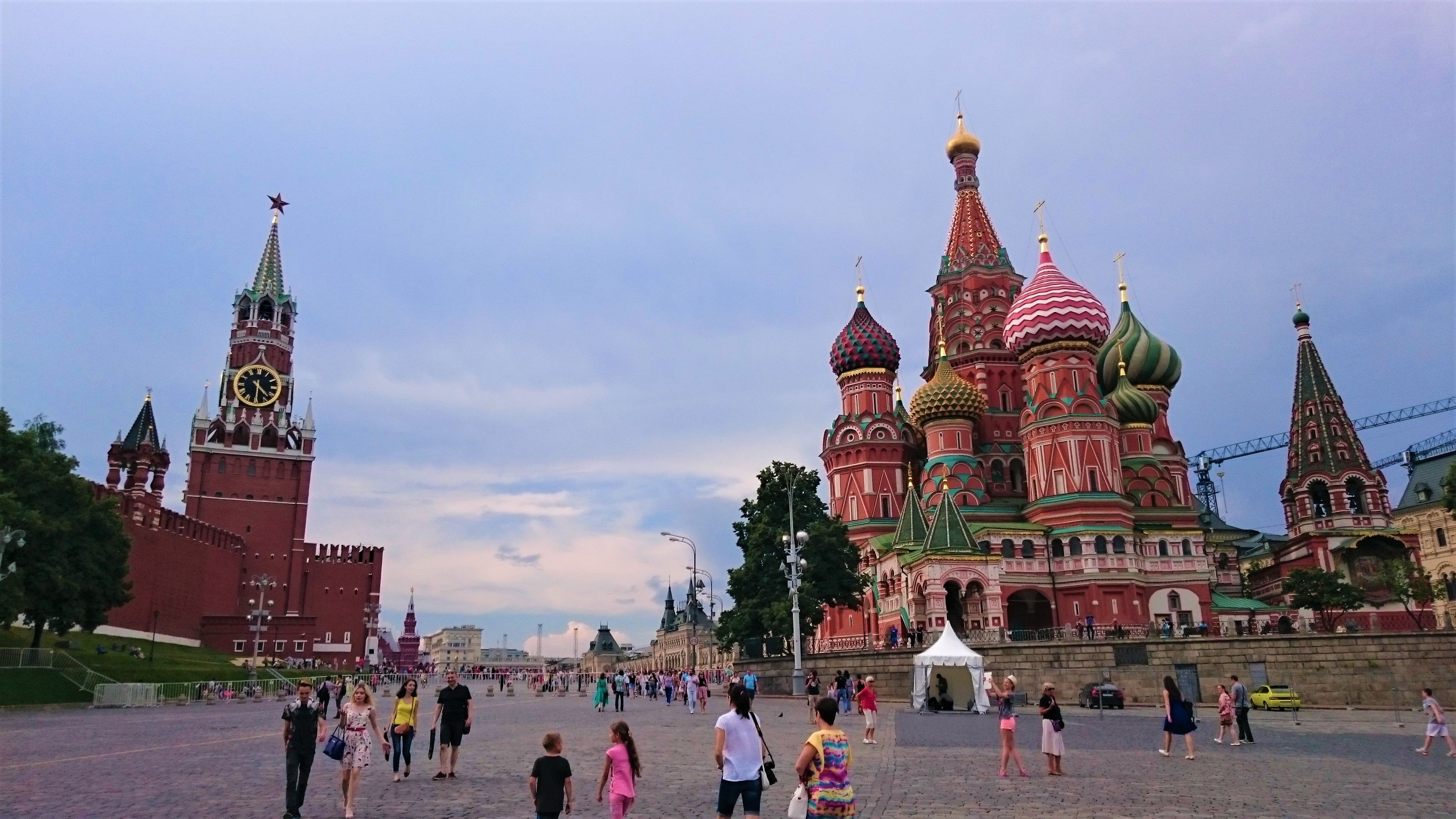Красная площадь символ Москвы