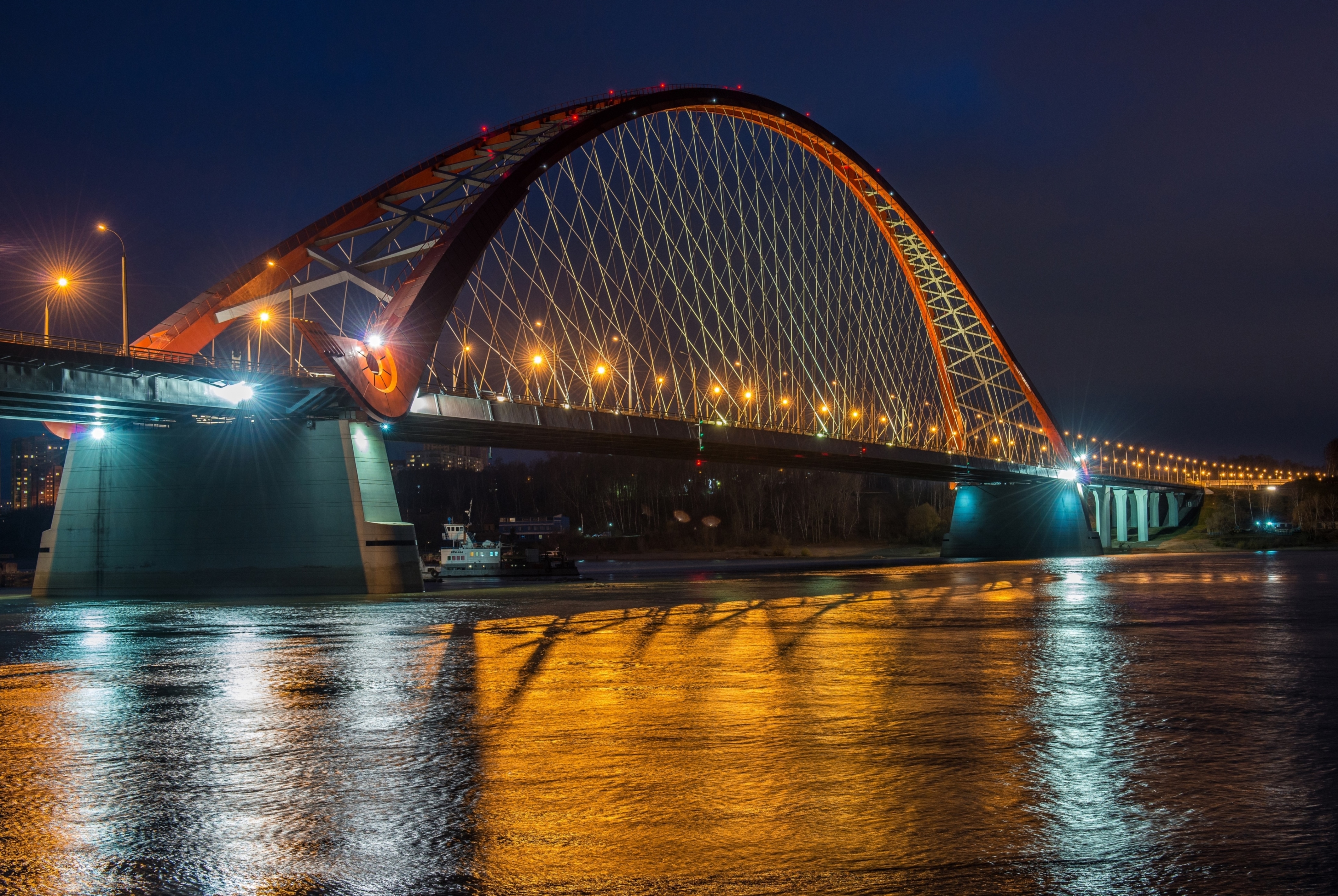 Новосибирский мост Бугринский